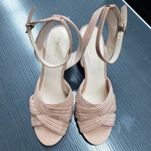 Nine West Women's size 10 Blush Heels - Gently Used no box